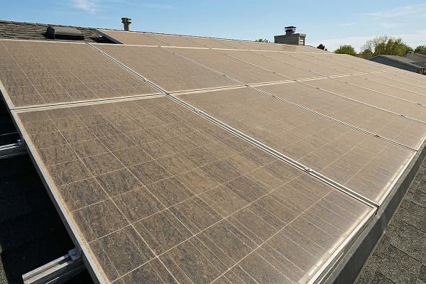 Before — Solar Panel Clarity